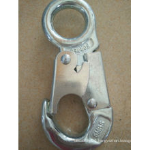 Steel Safety Galvanized Rope Snap Hook with Double Latch